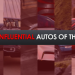 Shown is the Most Influential Autos of 2023 announcement.